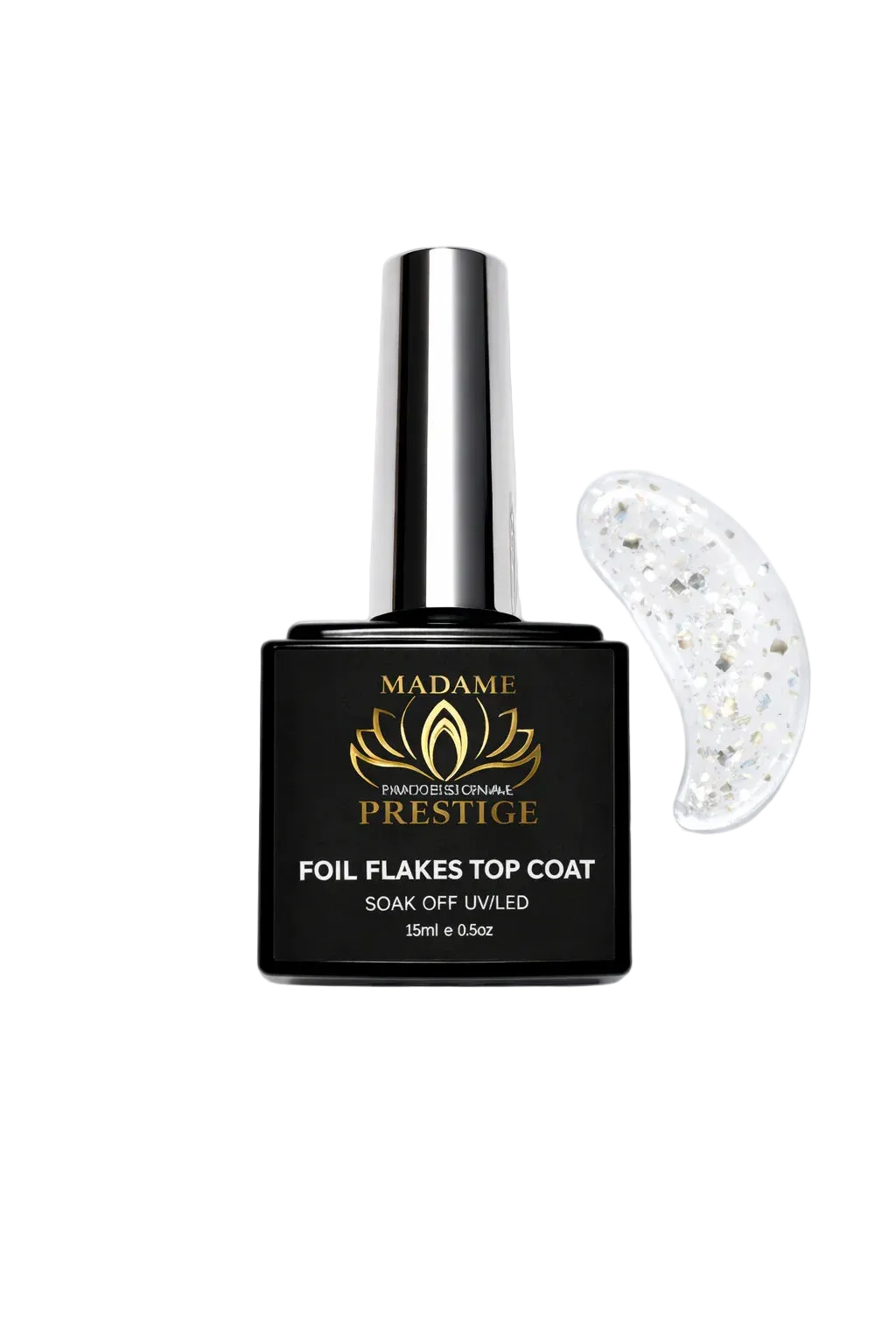 Top Coat Silver Flakes 02 15ml