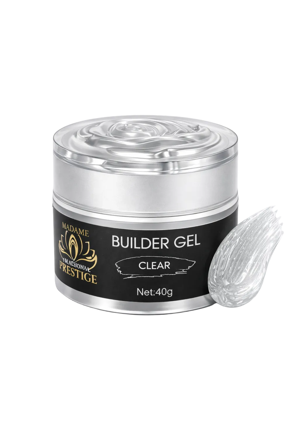 Gel Builder en Tarro Clear 40g (transparente)