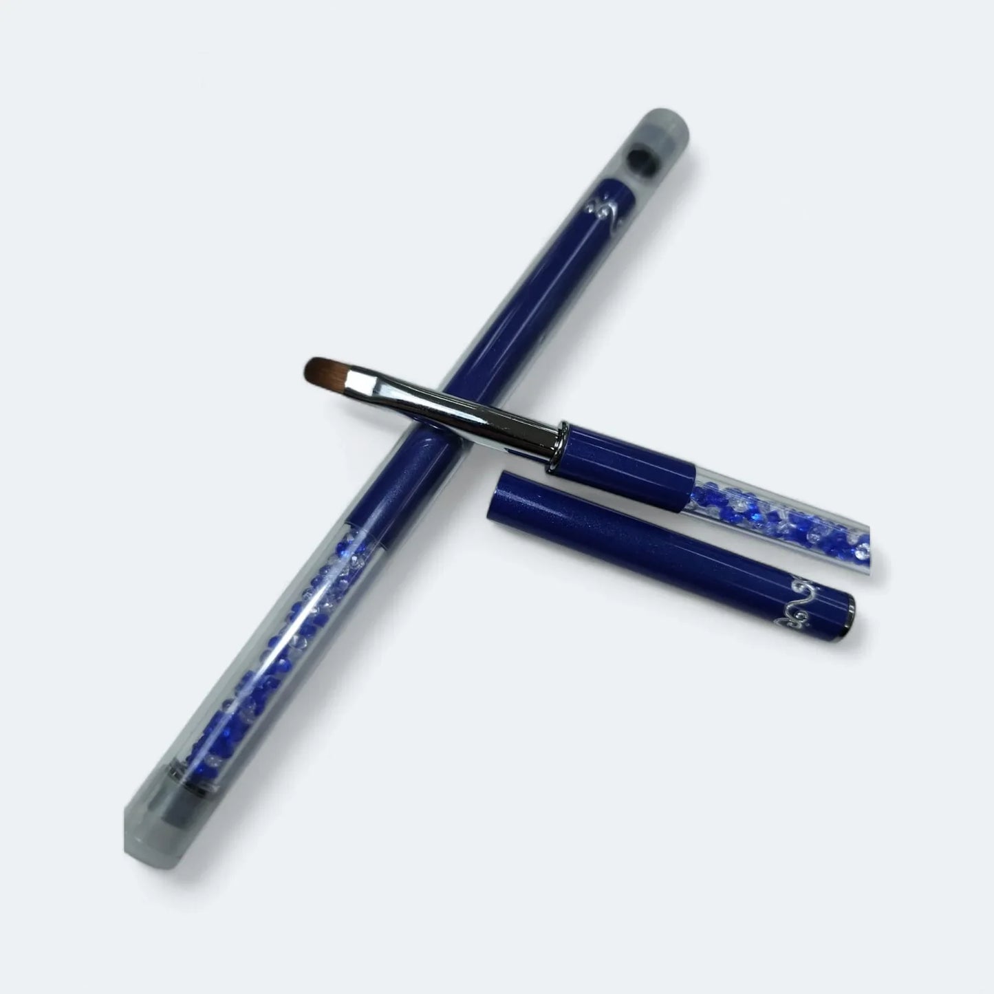Pincel Oval Gel Azul