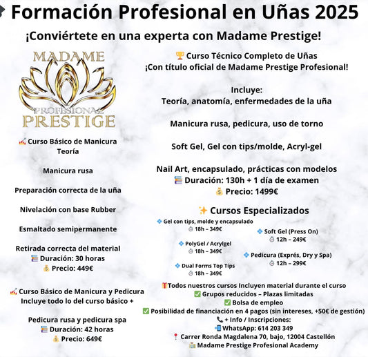 Curso Básico Manicura 30h