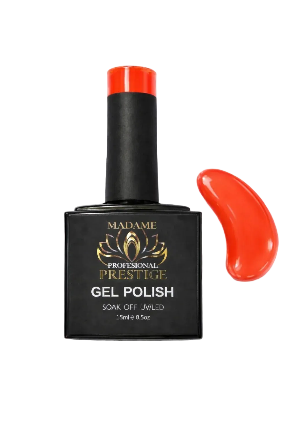 F08 Naranja neón - Gel Color Semipermanente 15ml