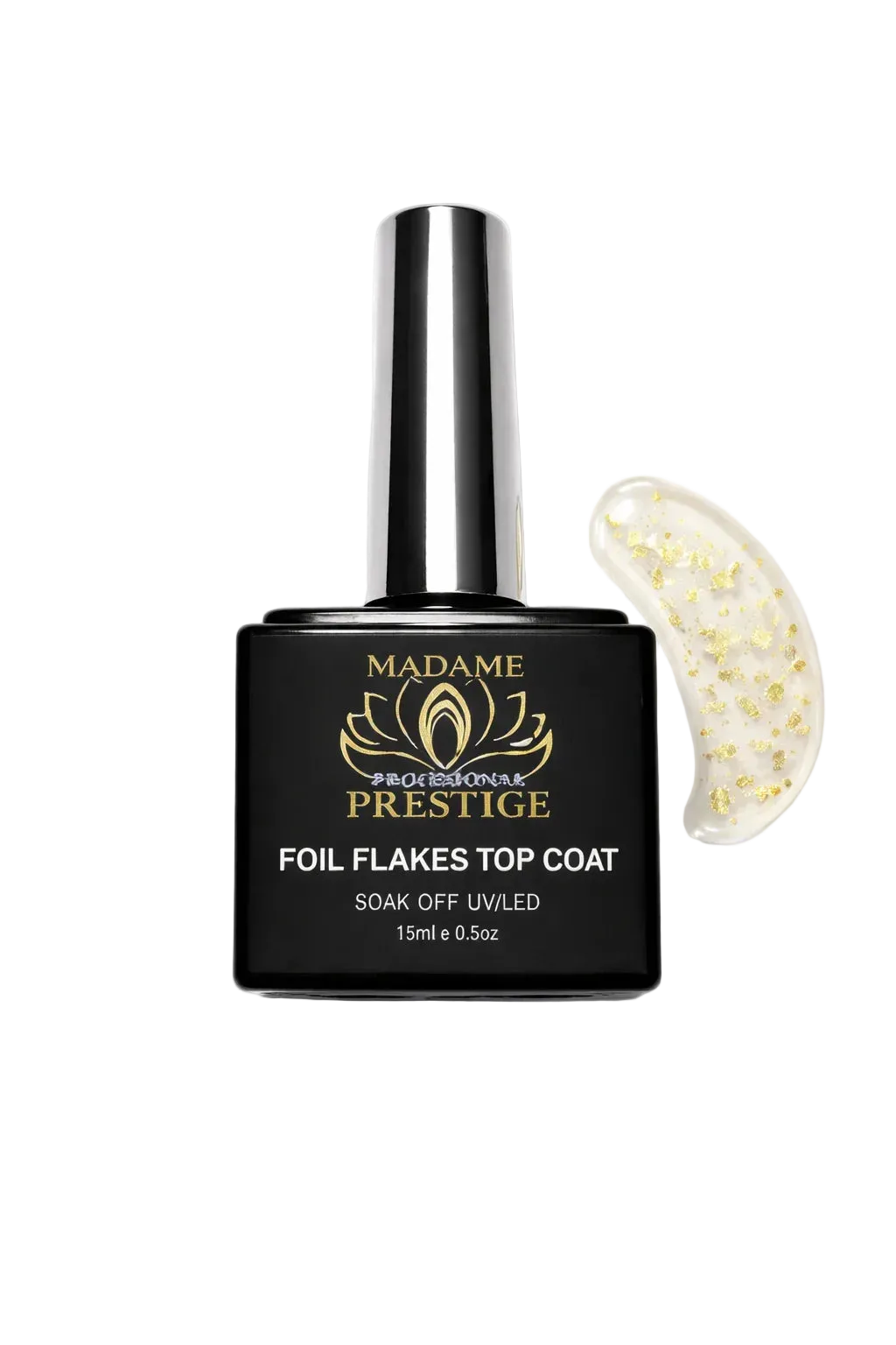 Top Coat Golden Flakes 01 15ml