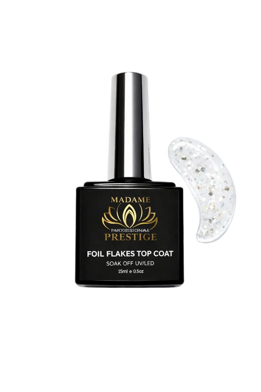 Top Coat Silver Flakes 02 15ml