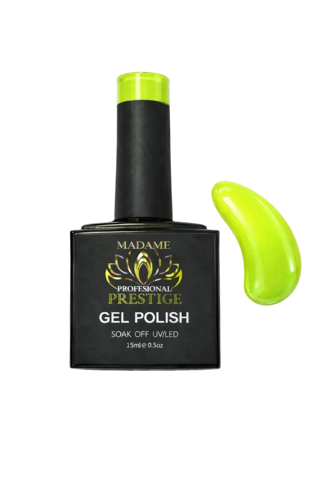 F02 Verde lima neón - Gel Color Semipermanente 15ml